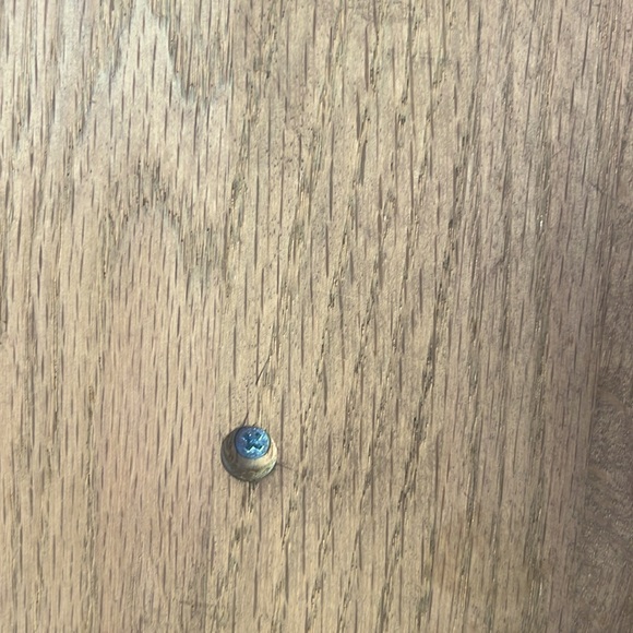 Like new solid oak organizer - Picture 9 of 13